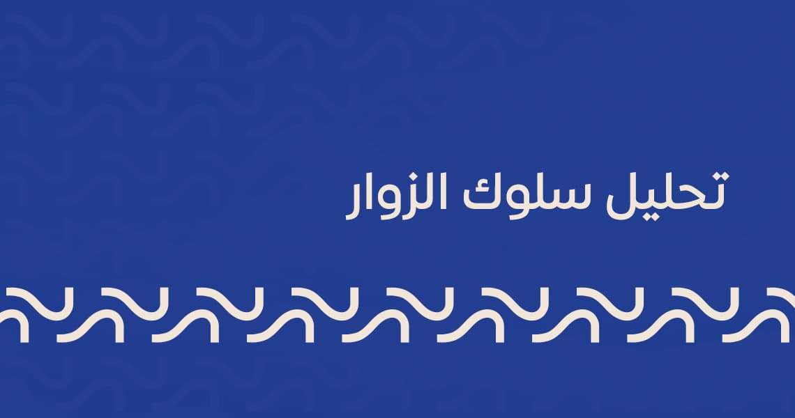 تحليل سلوك الزوار